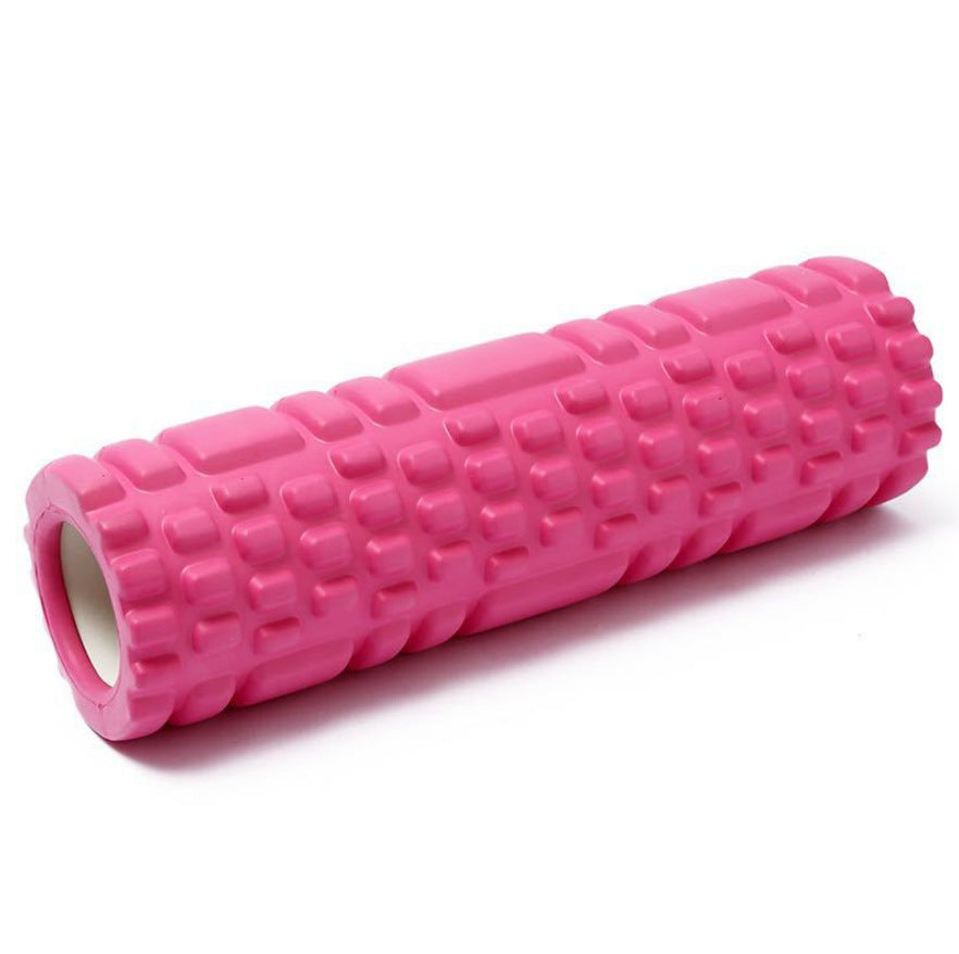 Rouleau de Fitness en Mousse Rose — Relaxation Musculaire Profonde