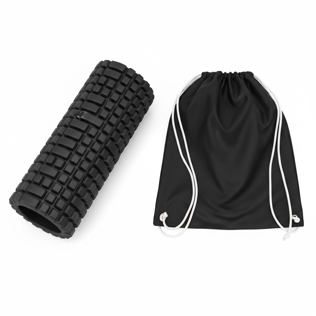 Kit Récupération Complet — Rouleau Noir + Sac de Transport