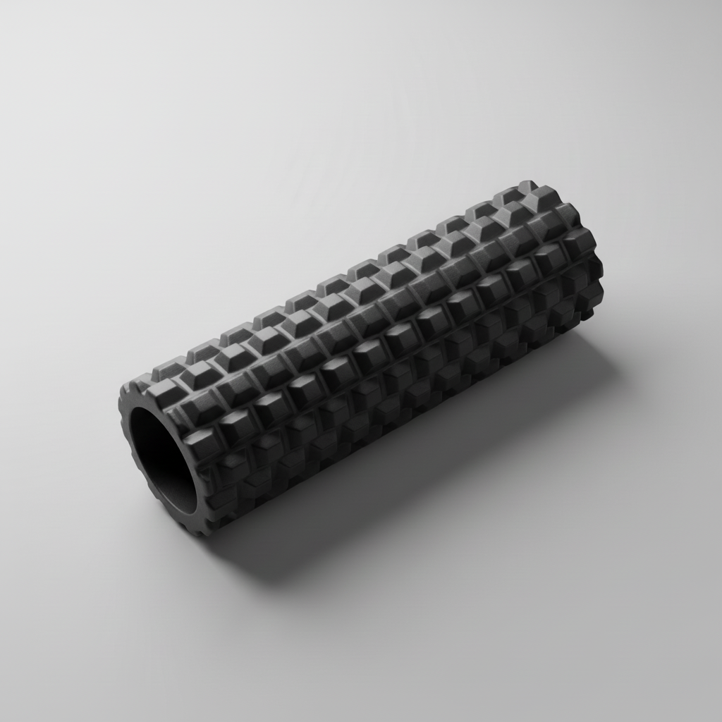 Rouleau de Fitness en Mousse Noir