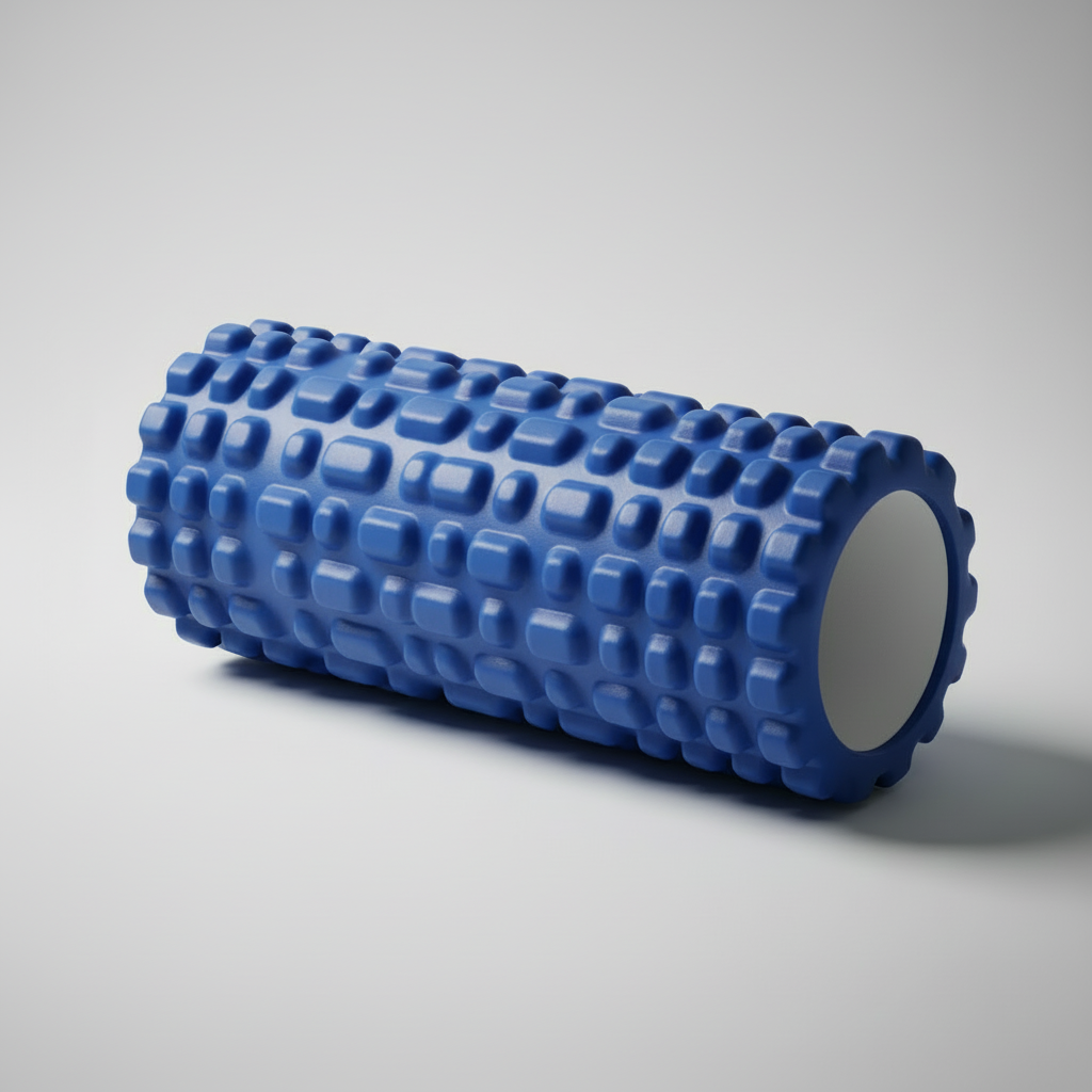 Rouleau de Fitness en Mousse Bleu